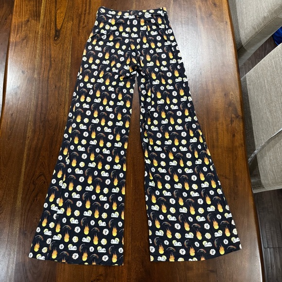 La Prestic Ouiston GIUDECCA Novelty Pattern Pants Size US 4 - Picture 2 of 9